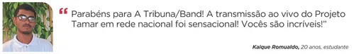 
          Imagem ilustrativa da imagem Estreia de sucesso: TV Tribuna/Band ganha destaque em rede nacional
          