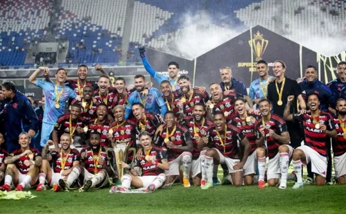 
          Imagem ilustrativa da imagem Flamengo é o campeão da Supercopa Rei 2025
          