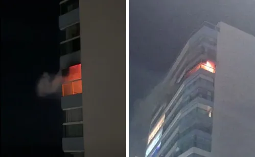 
          Imagem ilustrativa da imagem Incêndio consome apartamento e prédio é evacuado em Vila Velha
          