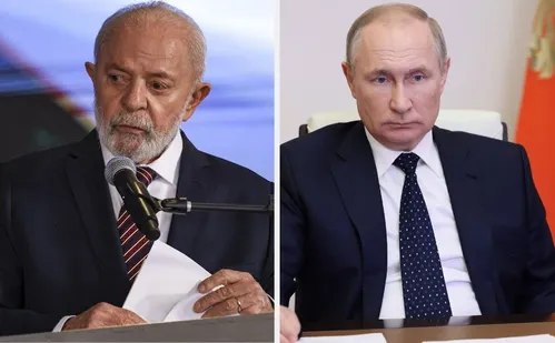 
          Imagem ilustrativa da imagem Lula terá reunião bilateral com Putin em visita à Rússia em maio, diz embaixador
          