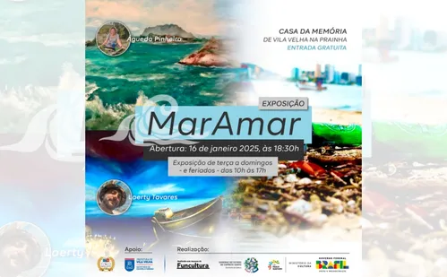 
          Imagem ilustrativa da imagem Mostra interativa "MarAmar" começa nesta quinta-feira em Vila Velha
          