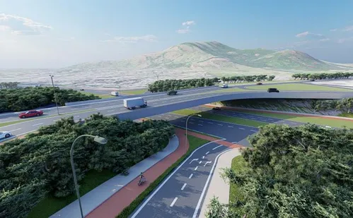 
          Imagem ilustrativa da imagem Novo contorno e viaduto para melhorar o trânsito na Serra
          