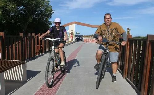 
          Imagem ilustrativa da imagem Ponte da Madalena vira opção de lazer para famílias em Vila Velha
          