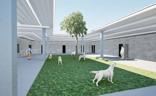 
          Imagem ilustrativa da imagem Projeto de Bem-Estar Animal vai abrigar 300 cães e gatos em presídio de Viana
          