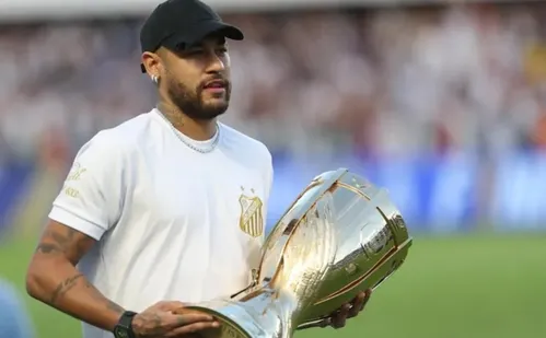 
          Imagem ilustrativa da imagem Quantos jogos Neymar pode fazer pelo Santos? Craque terá contrato curto no clube
          