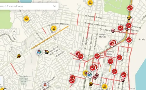 
          Imagem ilustrativa da imagem Quatro acidentes deixam dois feridos e trânsito congestionado na Terceira Ponte
          