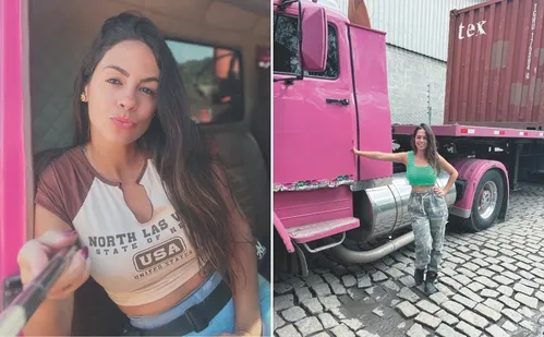 
          Imagem ilustrativa da imagem Rotina de motorista do "caminhão rosa" faz sucesso nas redes sociais
          