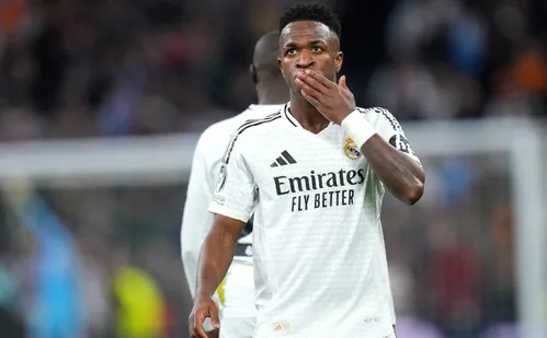 
          Imagem ilustrativa da imagem Vinicius Júnior ultrapassa marca de 100 gols pelo Real Madrid
          