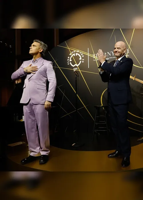 Imagem ilustrativa da imagem Astro pop Robbie Williams irá cantar música-tema do Mundial de Clubes 2025