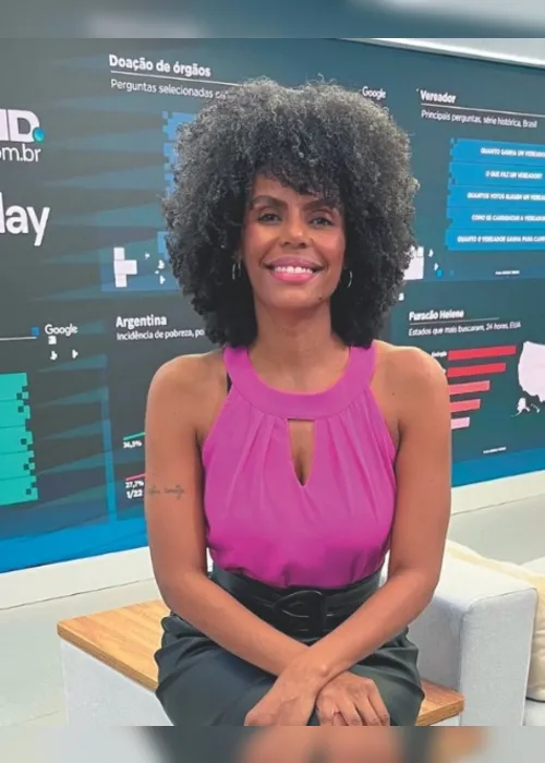 Imagem ilustrativa da imagem Estreia de sucesso: Joel Datena e Cynthia Martins celebram parceria com TV Tribuna