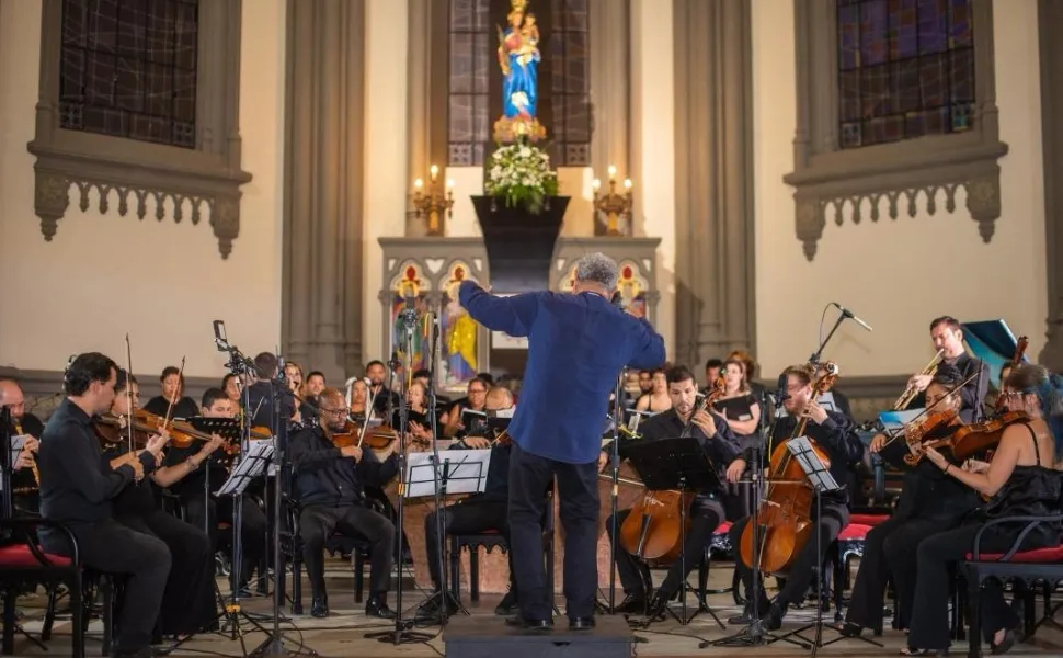 Imagem ilustrativa da imagem A Trupe Barroca celebra obra de Vivaldi na Igreja do Carmo