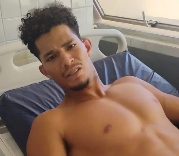 Imagem ilustrativa da imagem Ambulante baleado por delegado em Noronha passa por segunda cirurgia na perna
