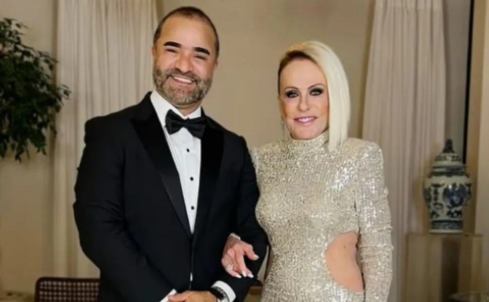 Imagem ilustrativa da imagem Ana Maria Braga se casa com Fabio Arruda em cerimônia com presença de famosos