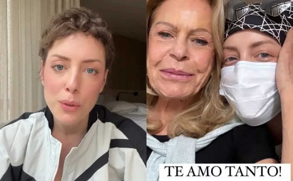 Imagem ilustrativa da imagem Avó de Fabiana Justus é diagnosticada com leucemia, a mesma doença que ela