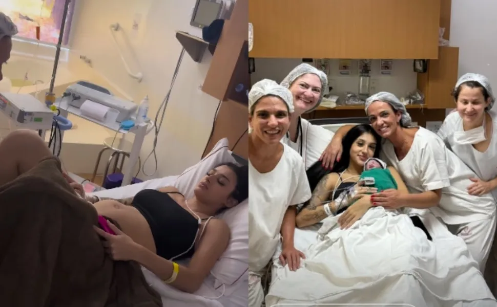 Imagem ilustrativa da imagem Bia Miranda fala sobre parto prematuro da filha