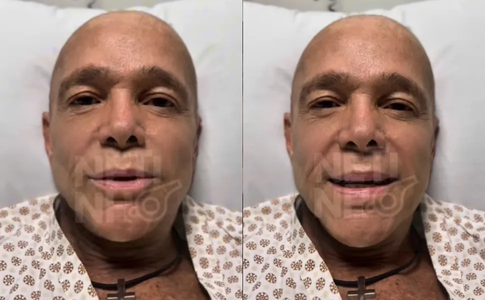 Imagem ilustrativa da imagem Cantor Netinho celebra ganho de peso durante tratamento contra câncer