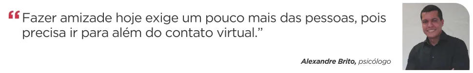 Imagem ilustrativa da imagem Dia da Amizade: está mais difícil fazer novos amigos?