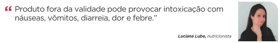 Imagem ilustrativa da imagem Especialistas alertam para risco de intoxicação com alimentos vencidos