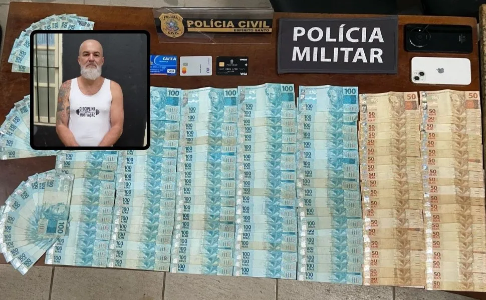 Imagem ilustrativa da imagem Estelionatário que causou prejuízo de R$ 3 milhões em SC é preso no Sul do ES