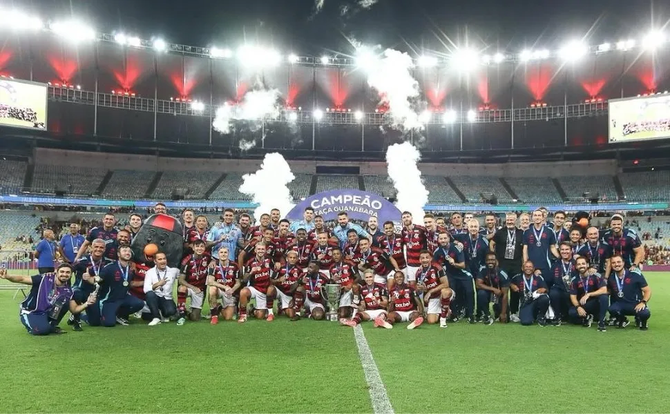 Imagem ilustrativa da imagem Flamengo goleia o Maricá e conquista a Taça Guanabara pela 25ª vez