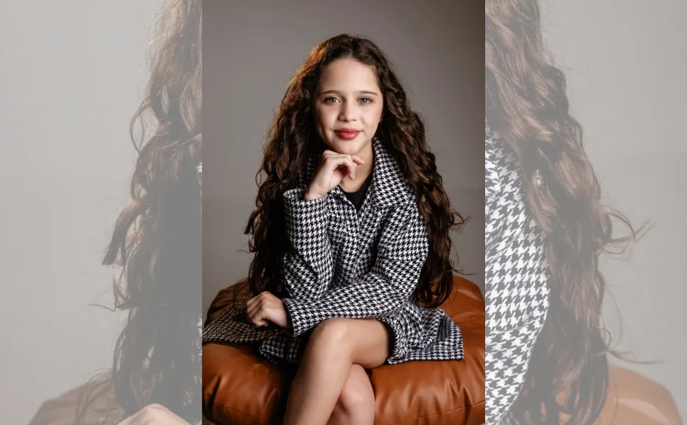 Imagem ilustrativa da imagem Influencer mirim do ES conquista web e sonha com carreira na TV