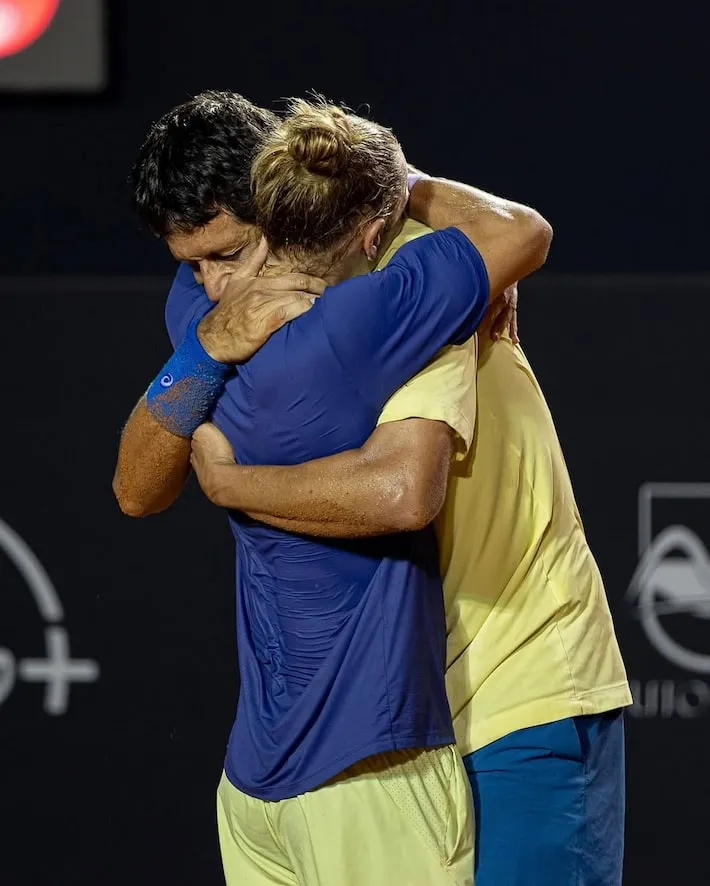 Imagem ilustrativa da imagem Marcelo Melo pode bater recorde do tênis brasileiro após título do Rio Open: ‘estou muito bem’