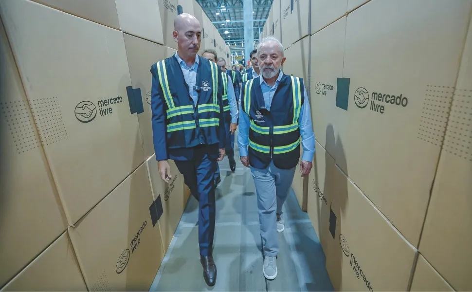 Imagem ilustrativa da imagem Mercado Livre vai investir R$ 34 bilhões no Brasil