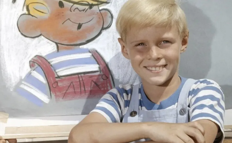 Imagem ilustrativa da imagem Morre o ator Jay North, conhecido por interpretar Dennis, o Pimentinha