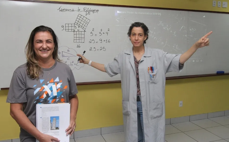 Imagem ilustrativa da imagem Professores do ensino médio em desafio de Matemática