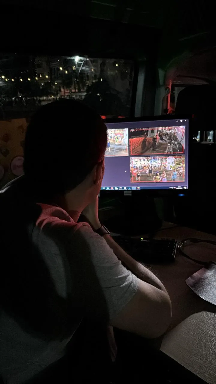 Imagem ilustrativa da imagem Reconhecimento facial de câmeras leva a prisão mulher foragida na Festa da Pitomba