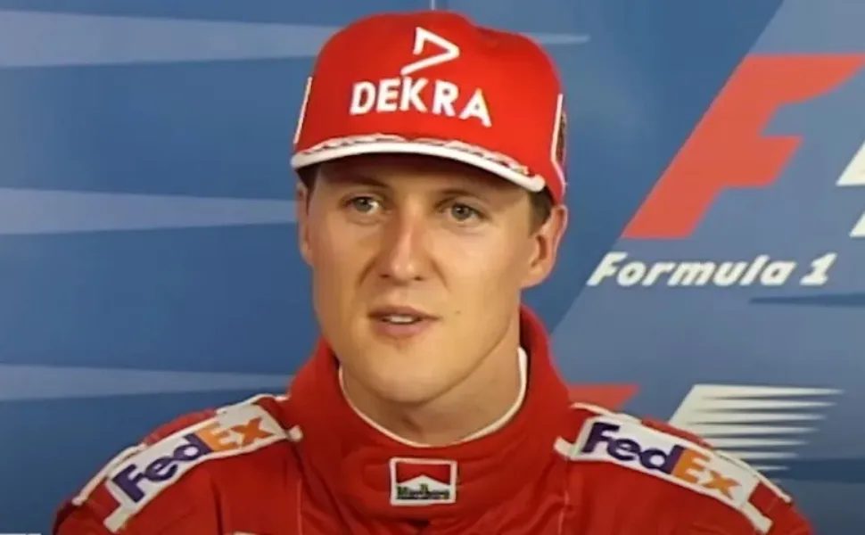 Imagem ilustrativa da imagem Schumacher viaja de helicóptero à Suíça antes de nascimento de neta, diz jornal