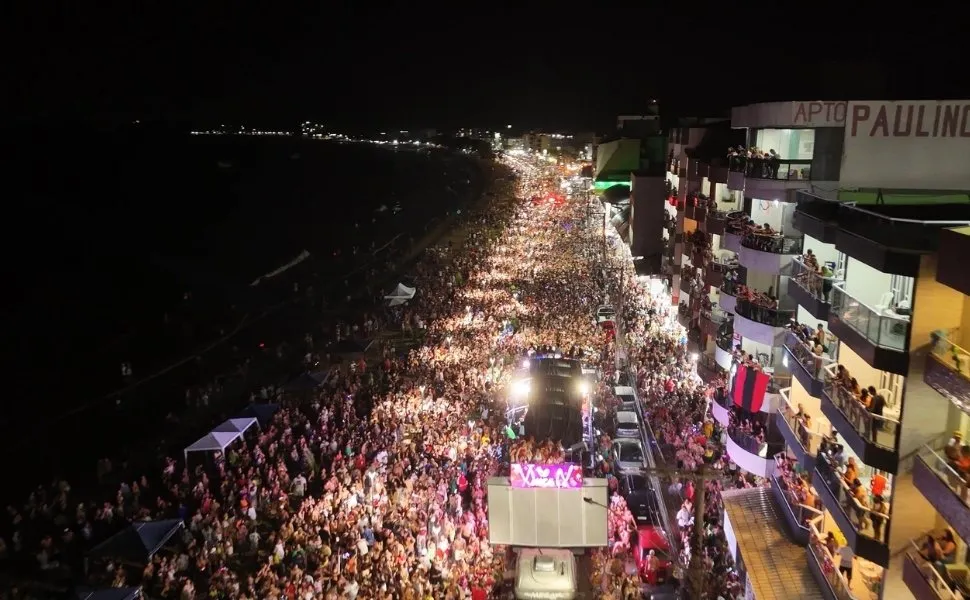 No primeiro Carnaval com a nova Orla, Piúma registra alto número de turistas