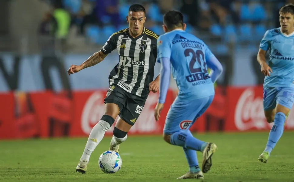 Imagem ilustrativa da imagem Atlético-MG leva virada do Iquique e perde a primeira na Sul-Americana