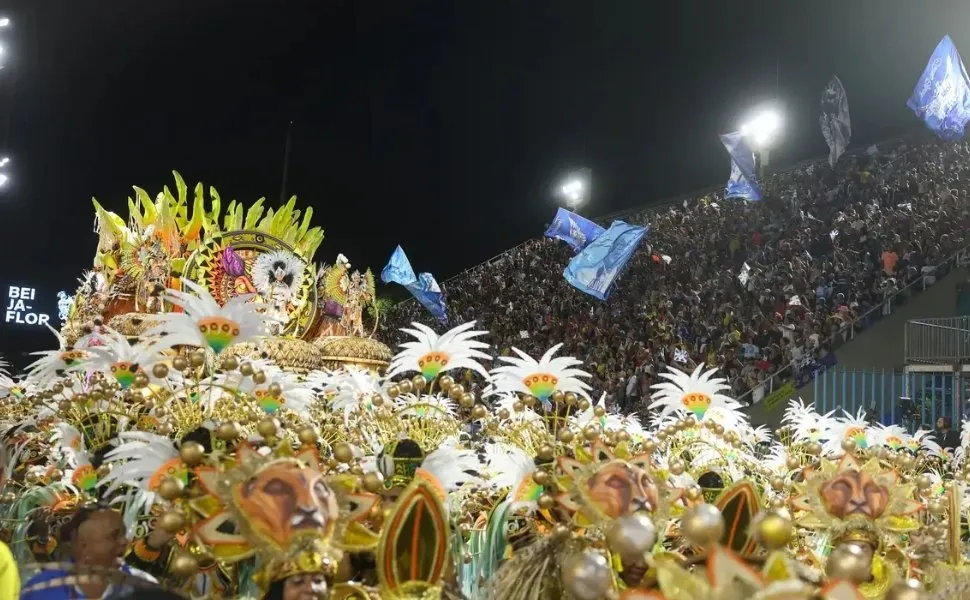 Imagem ilustrativa da imagem Beija-flor conquista o 15º título do carnaval do Rio de Janeiro