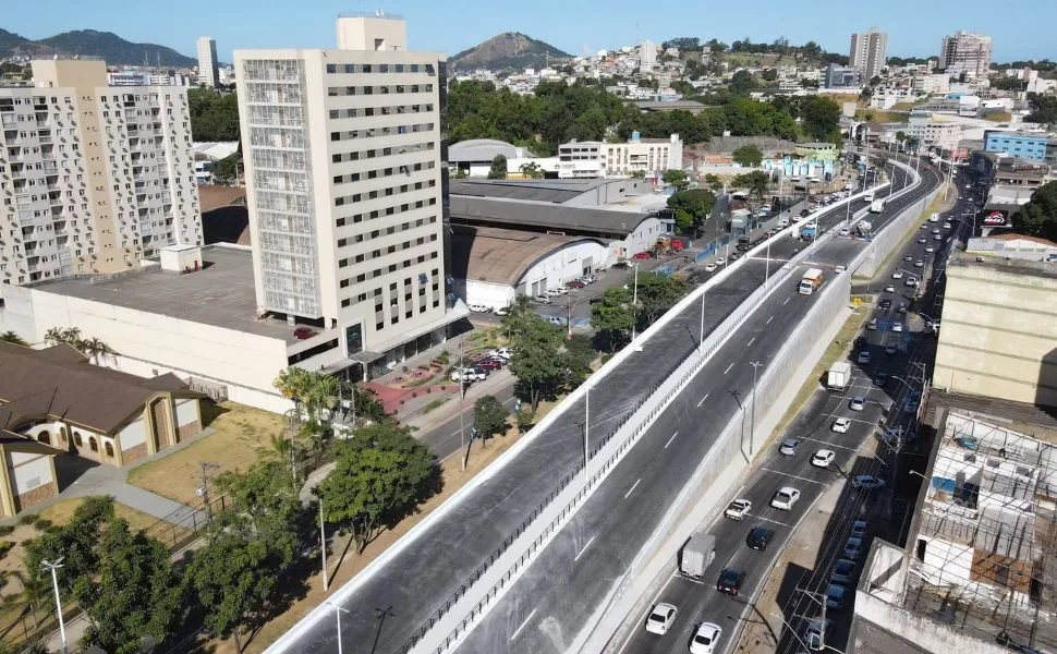 Imagem ilustrativa da imagem Como fica o trânsito a partir desta quarta-feira com novo viaduto em Cariacica