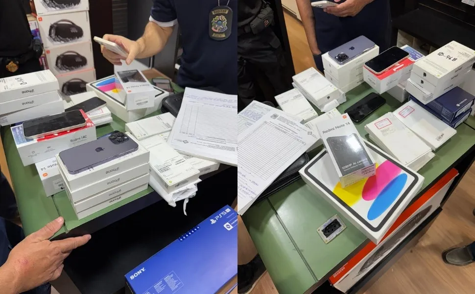Imagem ilustrativa da imagem Loja de eletrônicos da Serra é alvo de operação da PF por sonegação fiscal