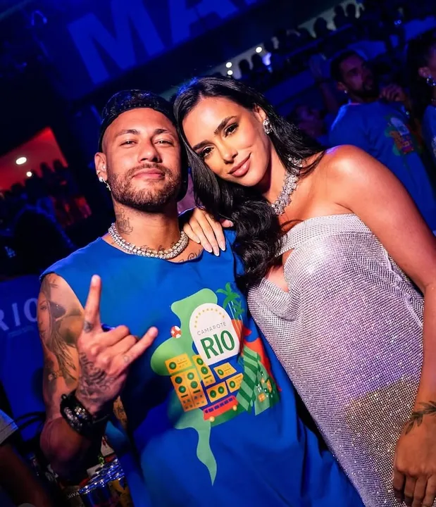 Imagem ilustrativa da imagem Neymar, Gabigol e Paulinho: como foi o carnaval das estrelas do futebol brasileiro