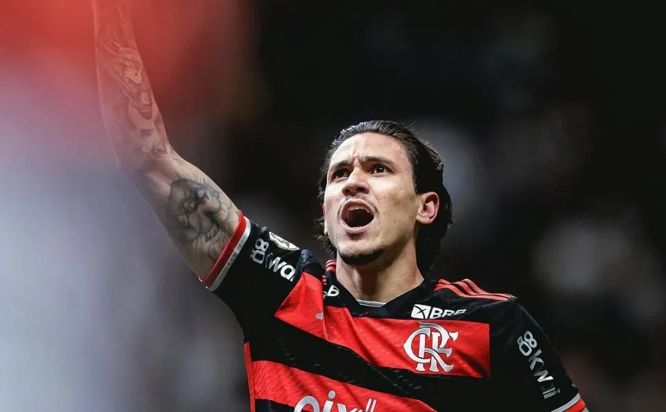 Imagem ilustrativa da imagem Pedro evolui na recuperação e diminui tempo para retorno no Flamengo