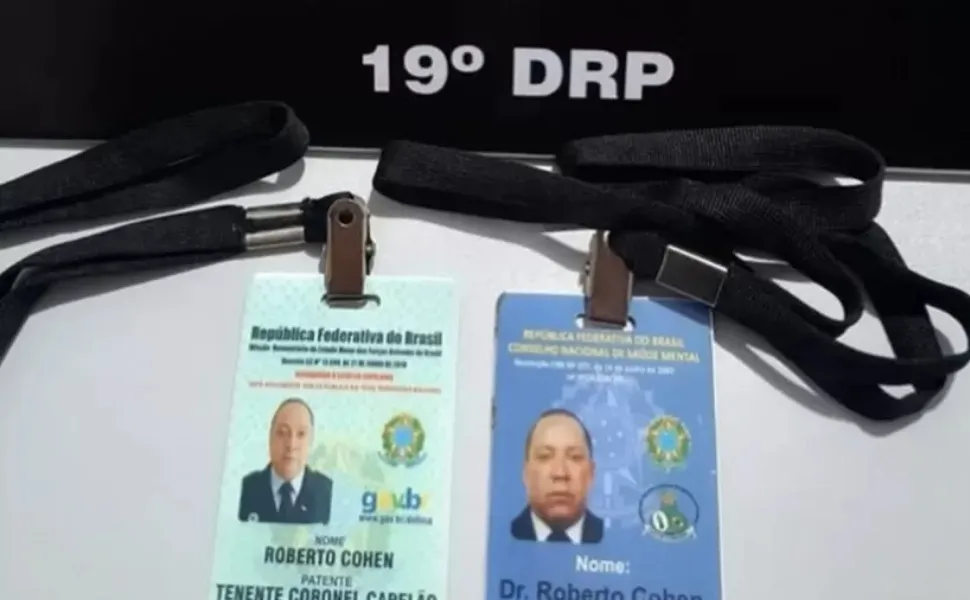 Imagem ilustrativa da imagem Polícia prende homem que fingiu ser diplomata, general da ONU e médico em GO