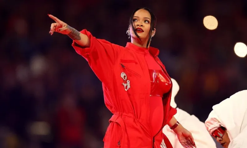 Imagem ilustrativa da imagem Rihanna está grávida de seu terceiro filho