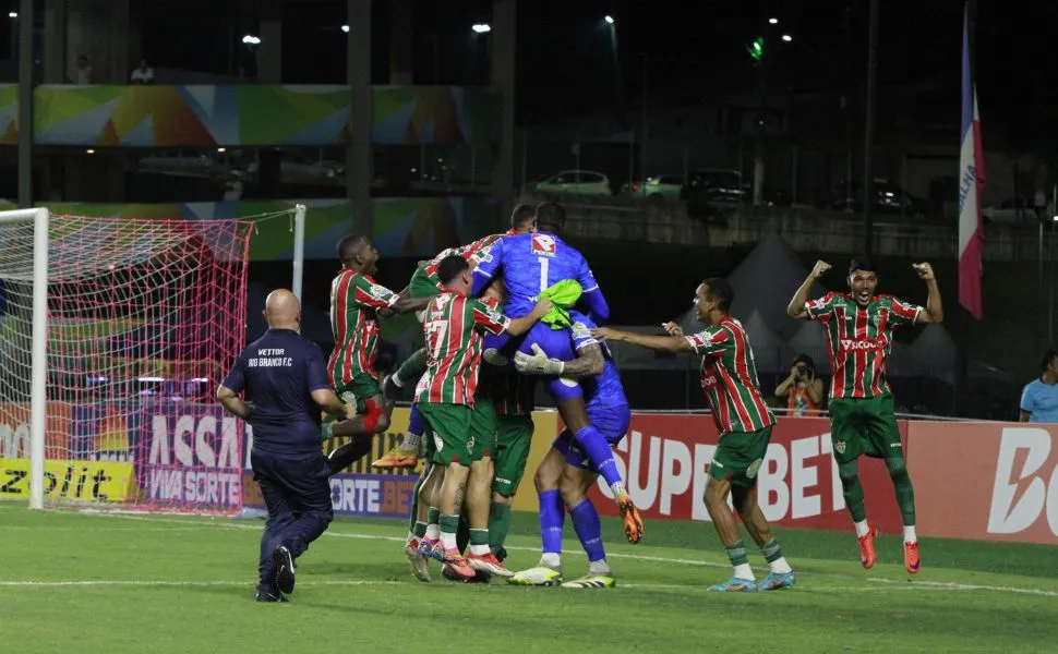 Imagem ilustrativa da imagem Rio Branco de Venda Nova enfrenta o Vila Nova na Copa do Brasil