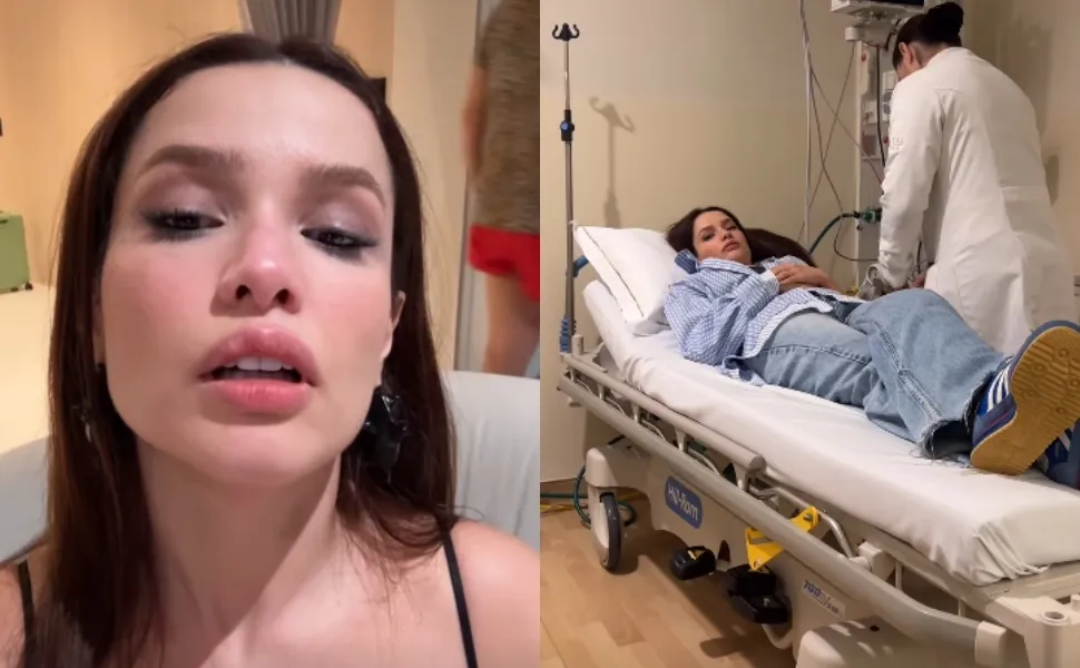 Imagem ilustrativa da imagem VÍDEO | Juliette bate rosto em porta de vidro e fratura o nariz