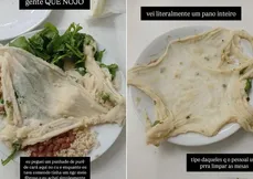 Estudante da Ufes diz ter encontrado pano em comida servida no RU da universidade
