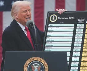 Imagem ilustrativa da imagem Trump anuncia que irá impor nova tarifa global de 10% após decisão da Suprema Corte