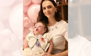 Imagem ilustrativa da imagem Filha de Juliano Cazarré recebe alta após 3ª internação