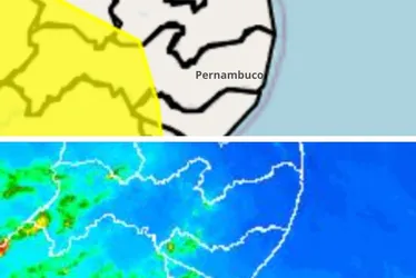 Imagem ilustrativa da imagem Alerta de chuvas intensas ativado para 24 cidades do interior de Pernambuco