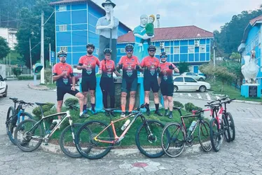 Imagem ilustrativa da imagem Amigos vão pedalar 2 mil quilômetros, de Santa Maria de Jetibá até Foz do Iguaçu