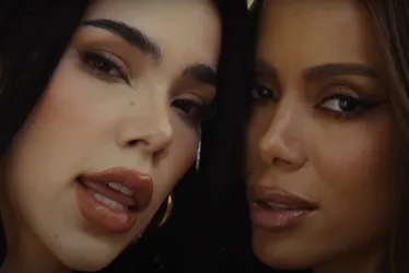 Imagem ilustrativa da imagem Anitta fica nua com a cantora mexicana Kenia Os em clipe de novo single