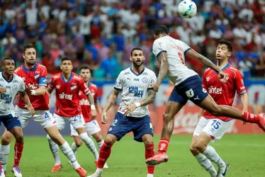 Imagem ilustrativa da imagem Bahia sofre a virada do Nacional e perde a invencibilidade na Copa Libertadores