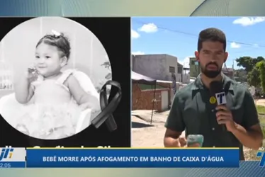 Imagem ilustrativa da imagem Bebê morre afogada em caixa d´água em Olinda; polícia investiga o caso